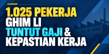 Pekerja PT Ghim Li Indonesia mendatangi Gedung DPRD Kota Batam