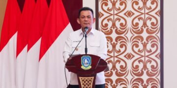 Gubernur Kepri Ansar Ahmad menyampaikan percepatan Program Cek Kesehatan Gratis di Dompak