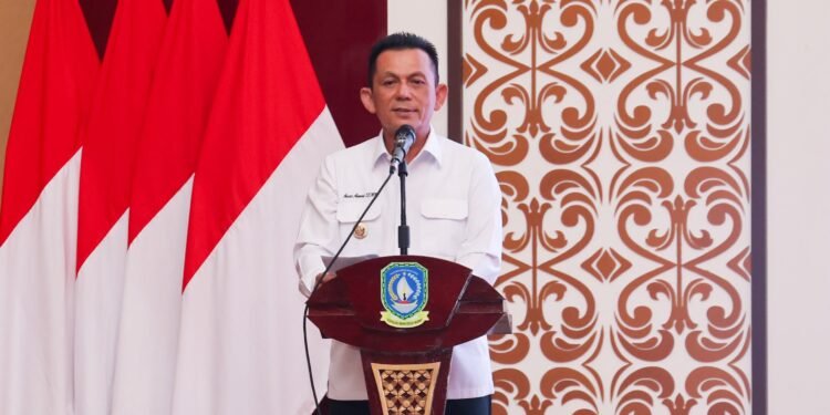 Gubernur Kepri Ansar Ahmad menyampaikan percepatan Program Cek Kesehatan Gratis di Dompak