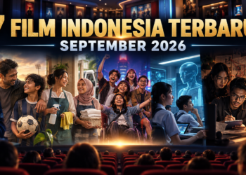 Ilustrasi film Indonesia terbaru yang dirilis pada September 2026