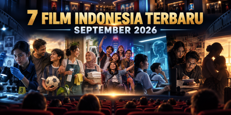 Ilustrasi film Indonesia terbaru yang dirilis pada September 2026