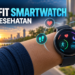 Ilustrasi penggunaan smartwatch untuk memantau aktivitas dan kondisi kesehatan sehari-hari