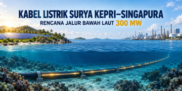Keppel Rencanakan Kabel Bawah Laut untuk Kirim Listrik Surya dari Kepulauan Riau ke Singapura