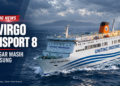 KM Virgo Transport 8 yang melayani pelayaran Surabaya menuju Banjarmasin