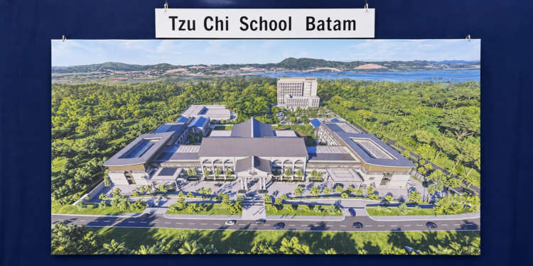 Masterplan pembangunan Tzu Chi School di kawasan Bukit Permata Batam
