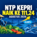 Infografis Nilai Tukar Petani Kepulauan Riau Agustus 2026