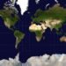 Perbandingan ukuran Afrika dan Greenland pada peta Mercator dan Equal Earth