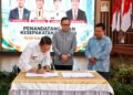 Penandatanganan kerja sama Pemko Batam dan APINDO untuk penyerapan tenaga kerja lokal