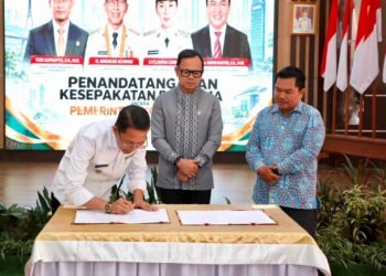 Penandatanganan kerja sama Pemko Batam dan APINDO untuk penyerapan tenaga kerja lokal