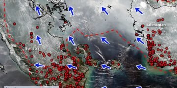 Peta situasi kabut asap regional dalam pembaruan NEA 14 September 2026
